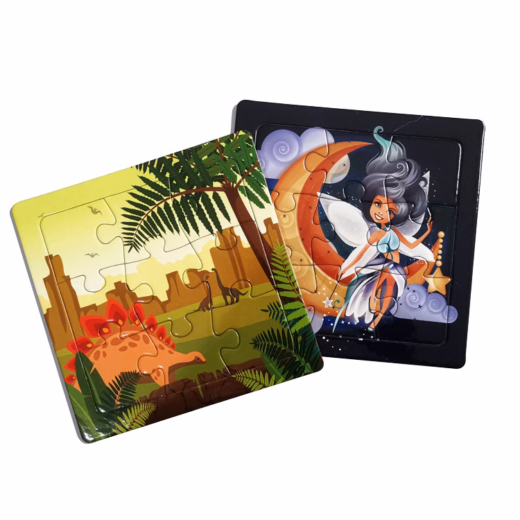 9-Piece Paper Mini Jigsaw Puzzle