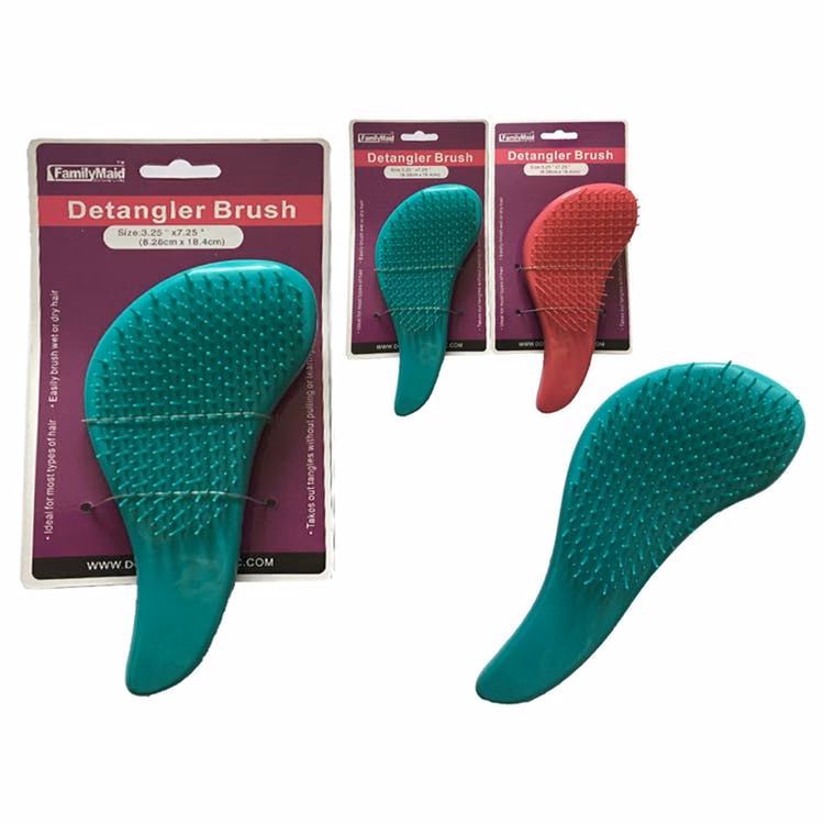 Detangler Brushes - Assorted 7.25"
