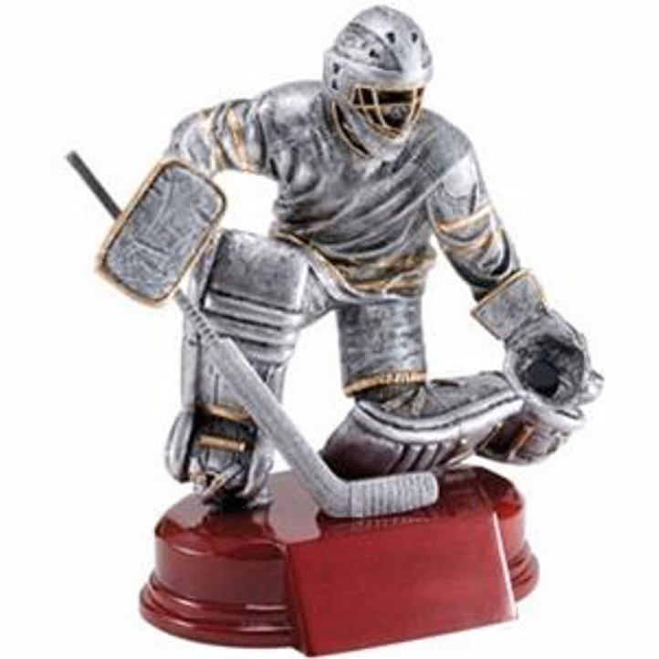 5-1/4" Hockey-Goalie Resin Figure