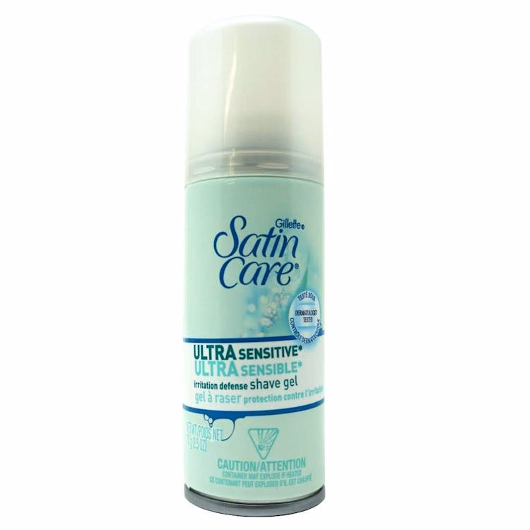 Satin Care Ultra Sensitive Shave Gel - 2.5 oz