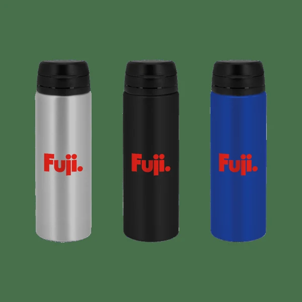FastFlow Recycled Aluminum Bottle with Flip Lid, custom water bottle with logo imprint 1
