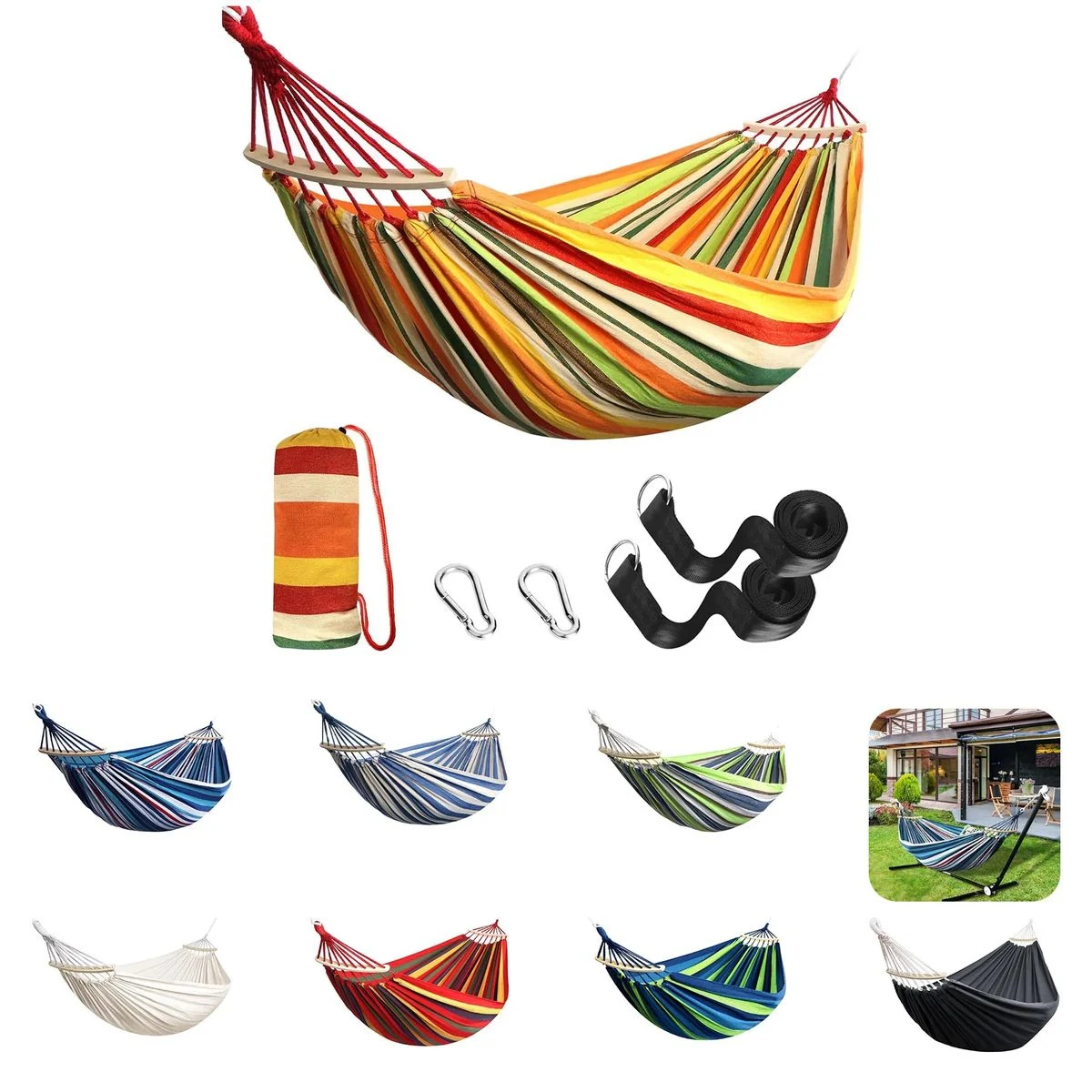 Comfortable Spreader Hammock for Outdoor and Backyard 1