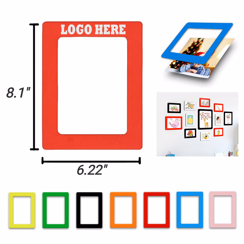 PVC Refrigerator Magnetic Photo Frames