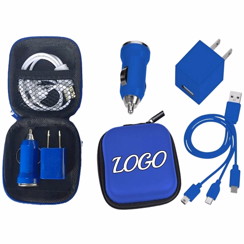 3 In 1 Portable Travel Charging Kit