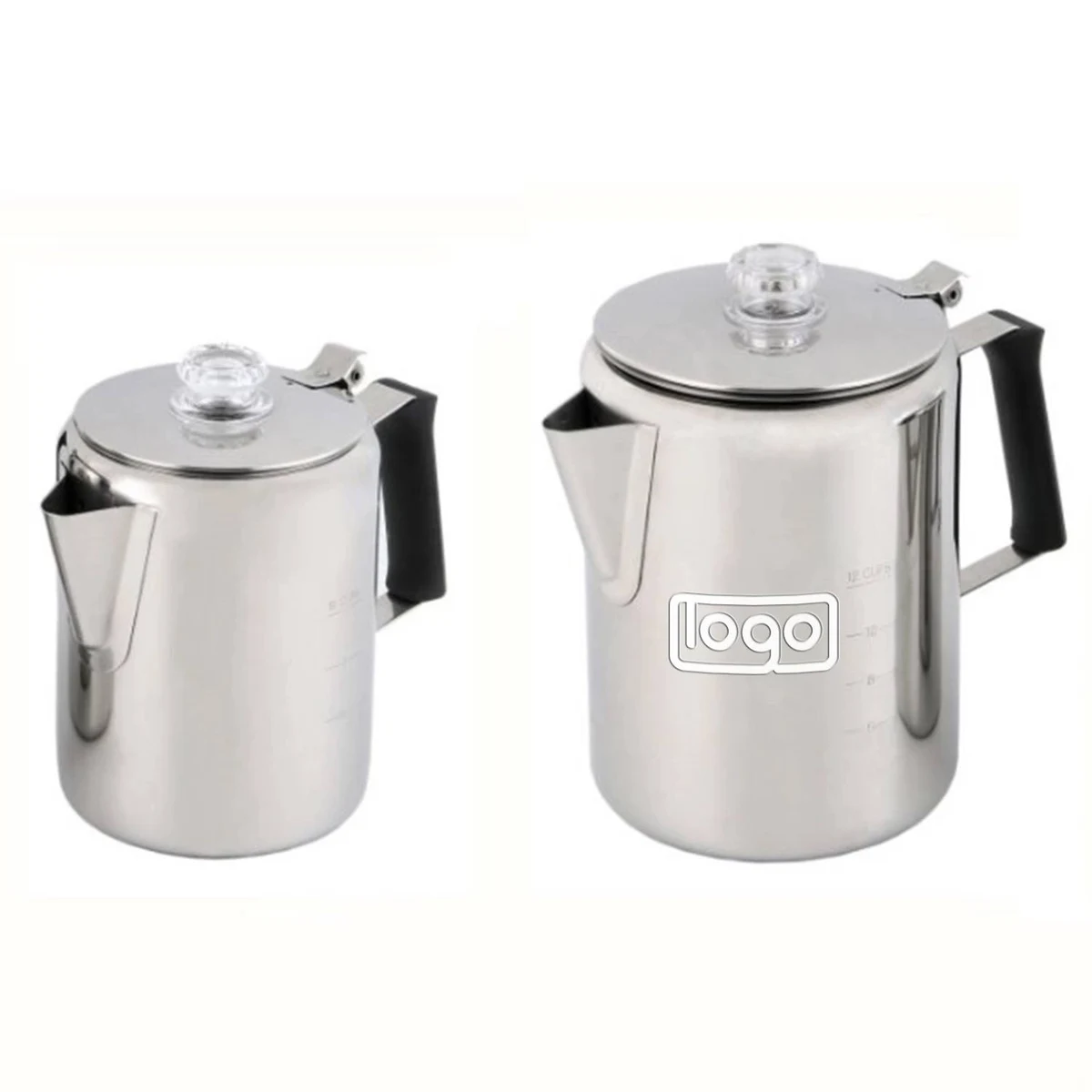 Camping Stainless Steel Percolator Coffee Pot 1