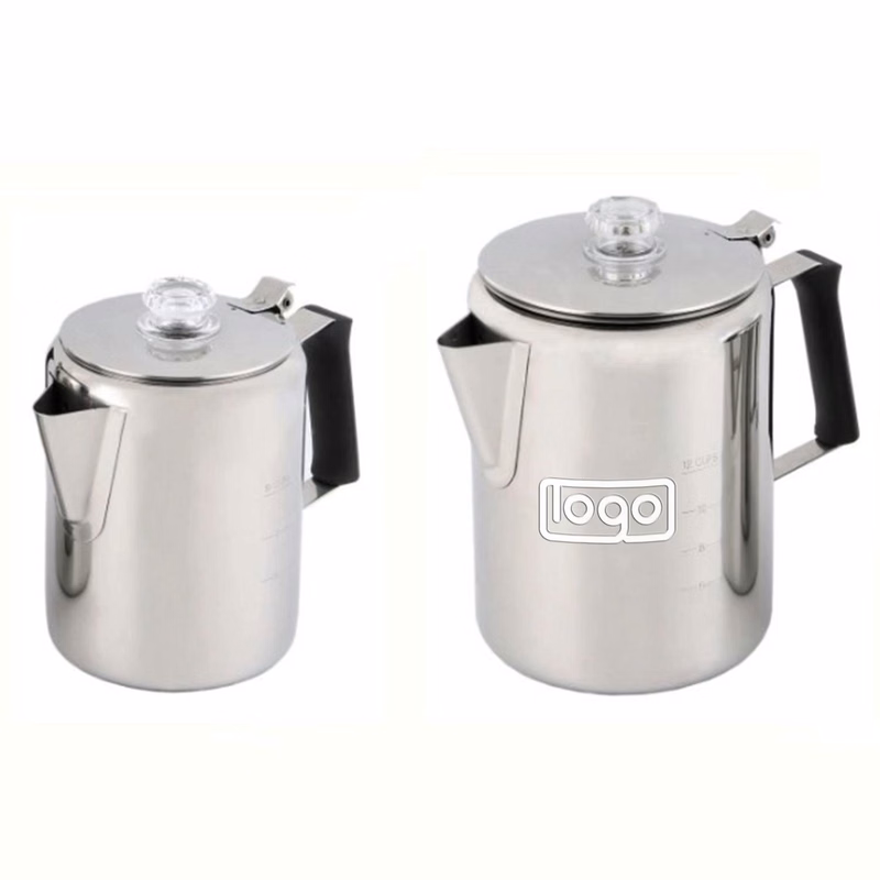 Camping Stainless Steel Percolator Coffee Pot
