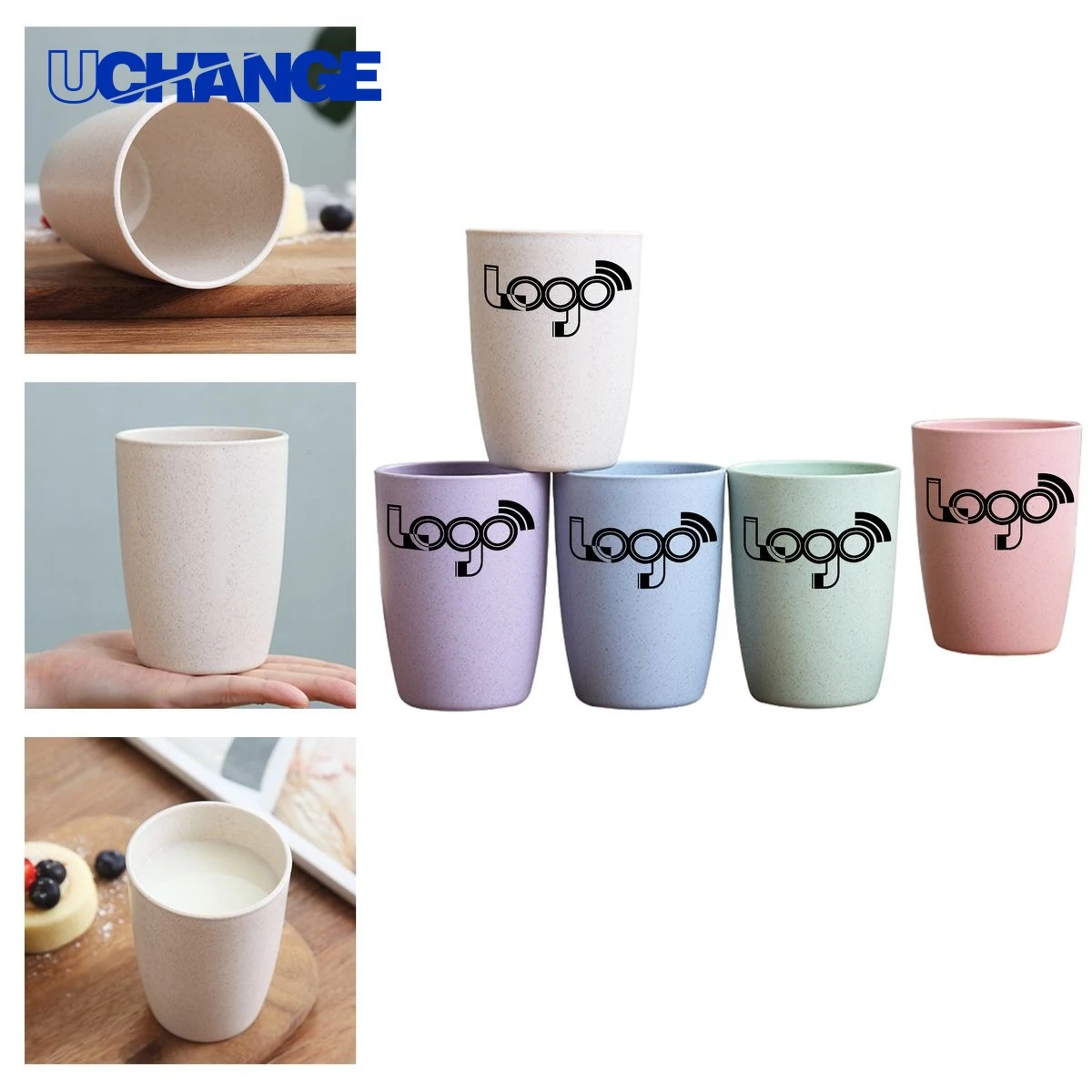Wheat Straw Drinkware Cup 1