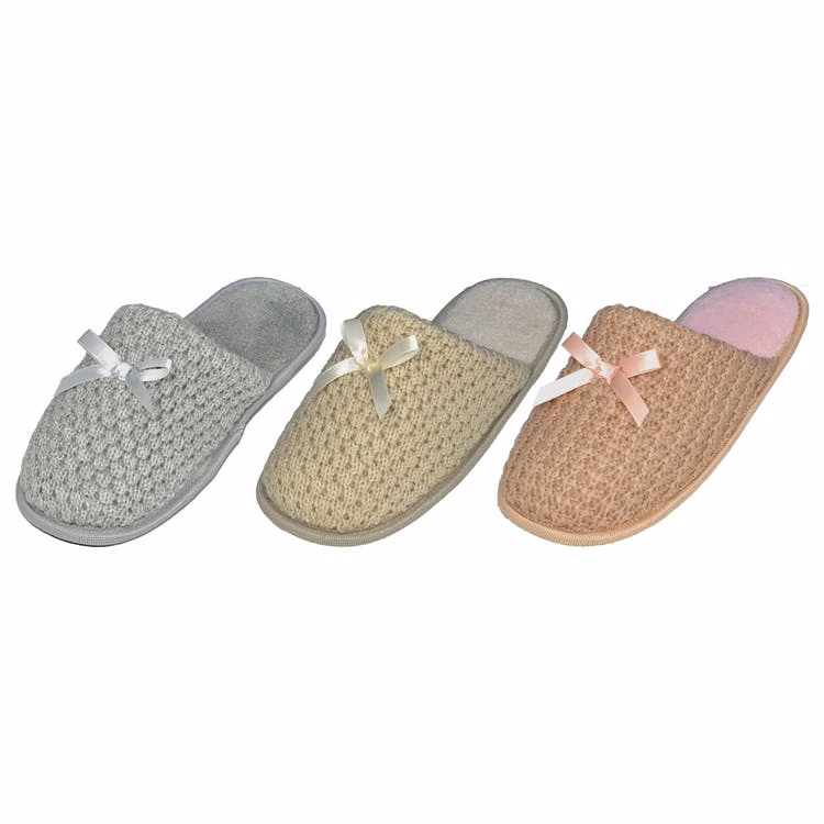Women's Quilted Slippers - Assorted Sizes S-XL