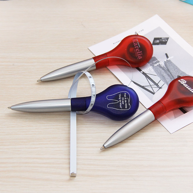 Ballpoint Pen with Measuring Tape