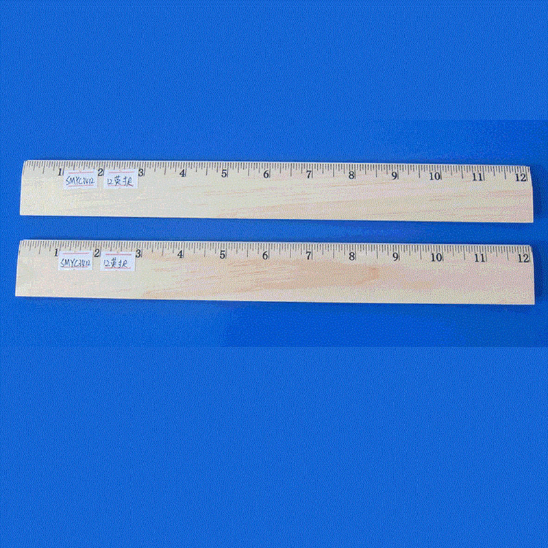 12 Inch Wooden Ruler