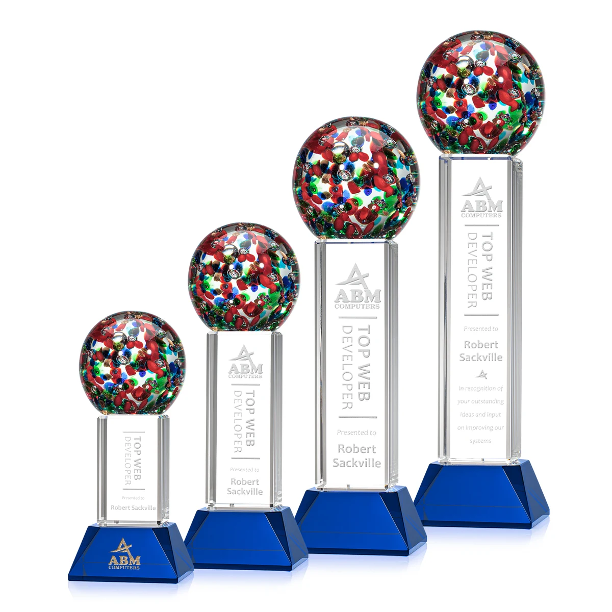 Fantasia Award on Stowe Base - Blue 1