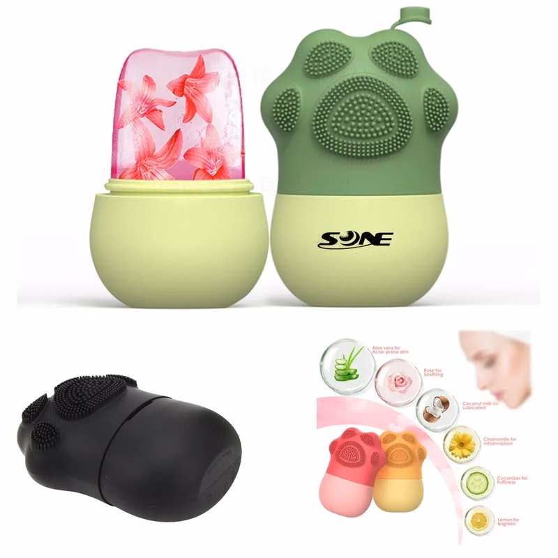 SiliconeIce Ice Face Roller Facial Massage