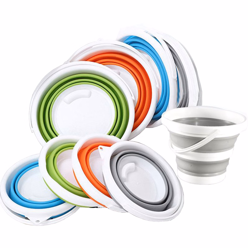 1.3 Gallon Foldable Silicone Bucket