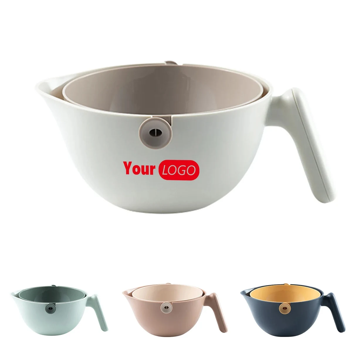 Double Layered Vegetable Washing Basin 1