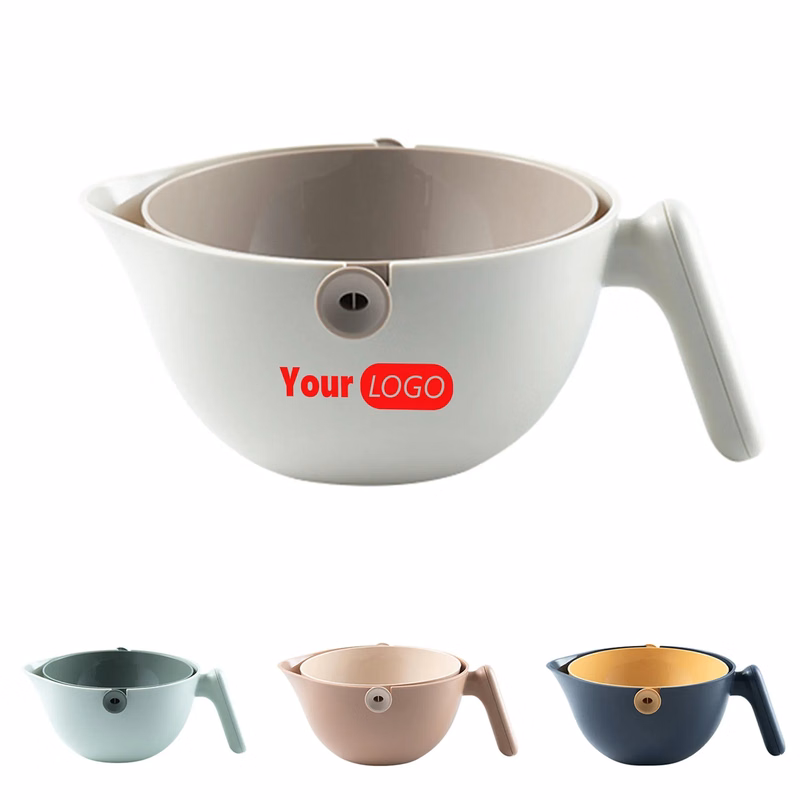 Double Layered Vegetable Washing Basin