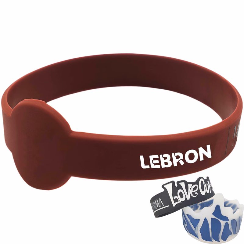 Customizable Silicone Wristband Bracelet