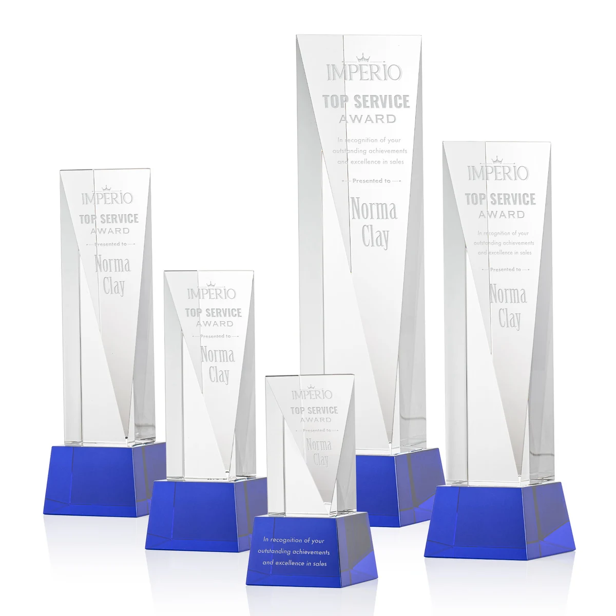 Easton Award on Base - Blue 1