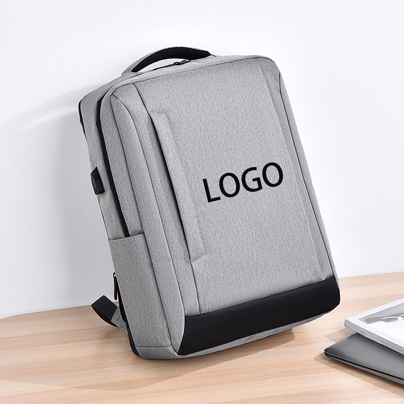 Slim Durable Laptops Travel Backpacks with USB Charging Port