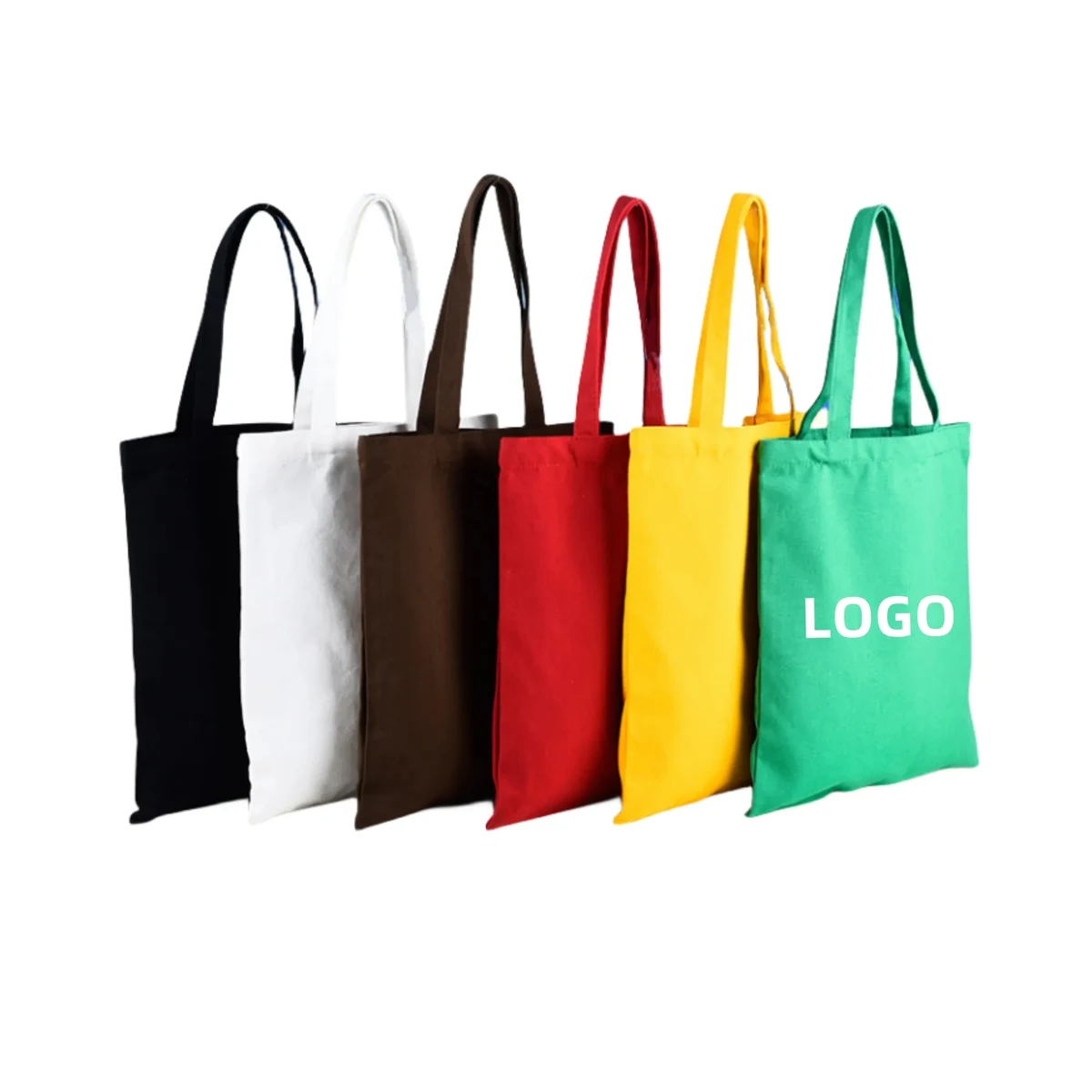 Custom Popular Canvas Tote Shopping Bag, custom tote bag with logo imprint 1