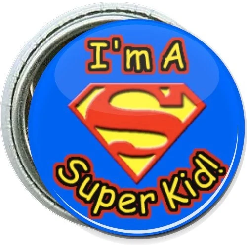 I'm a Super Kid, Kids Button 1