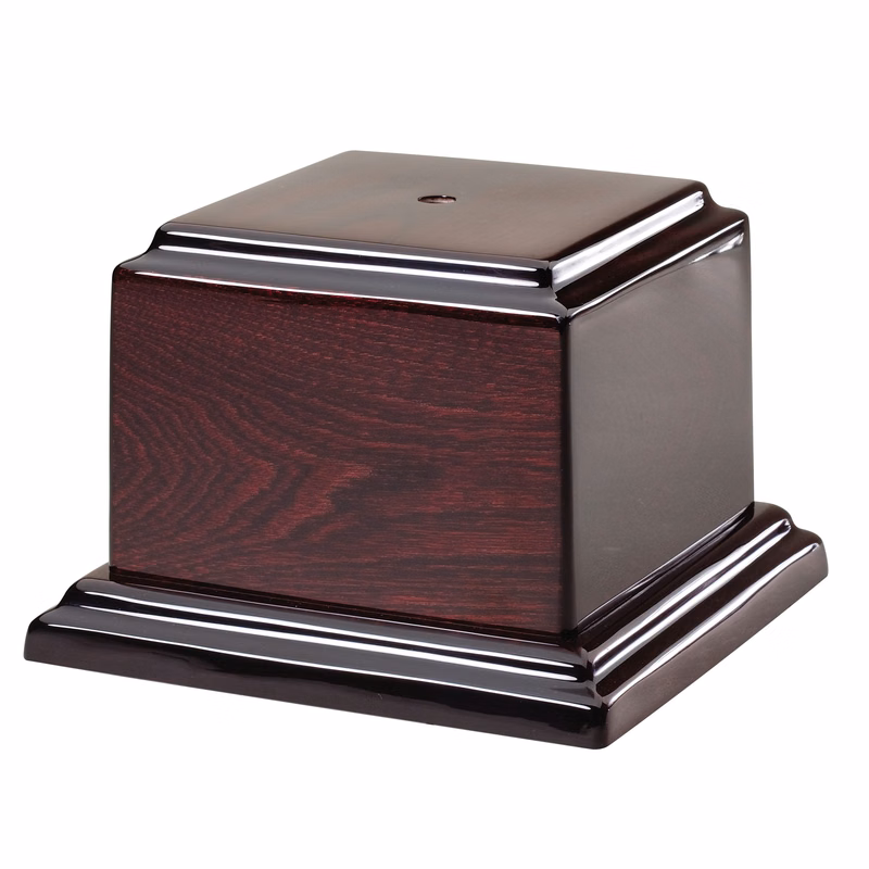 Rosewood Piano Finish Cup Base