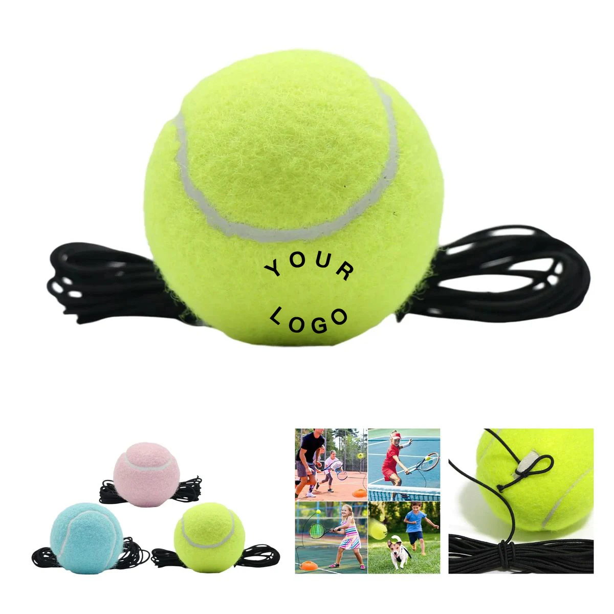 Portable Training Tennis Ball for All Skill Levels 1