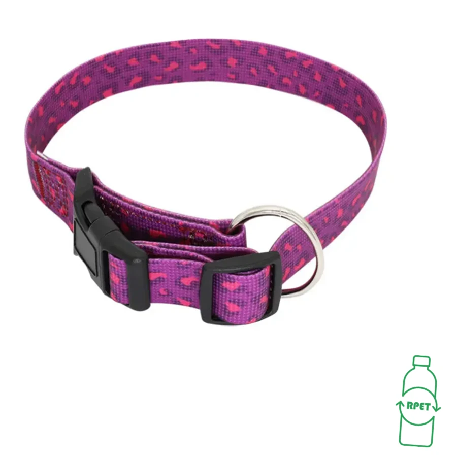 RPET Sublimated Pet Collar with Buckle Release 1
