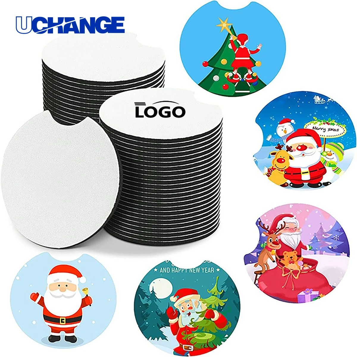 Customizable Sublimation Blank Cup Coaster 1