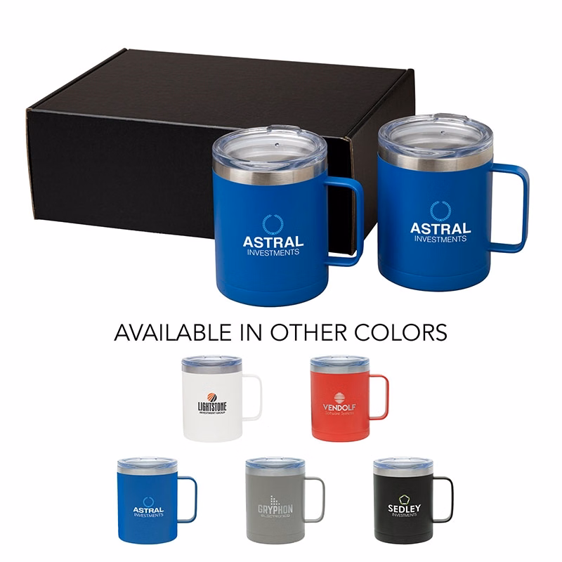 Camper II Two-Piece Camping Mug Gift Set