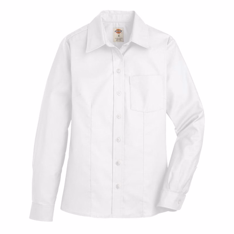 Dickies Women's Oxford Long Sleeve Shirt - L254