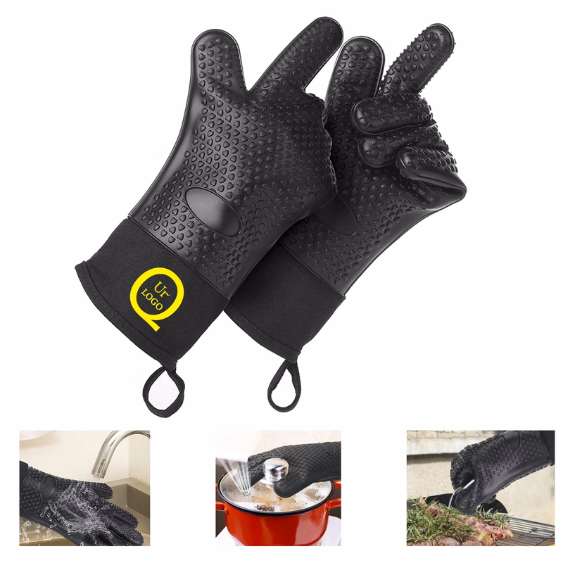 Oven Insulated Silicone Gloves