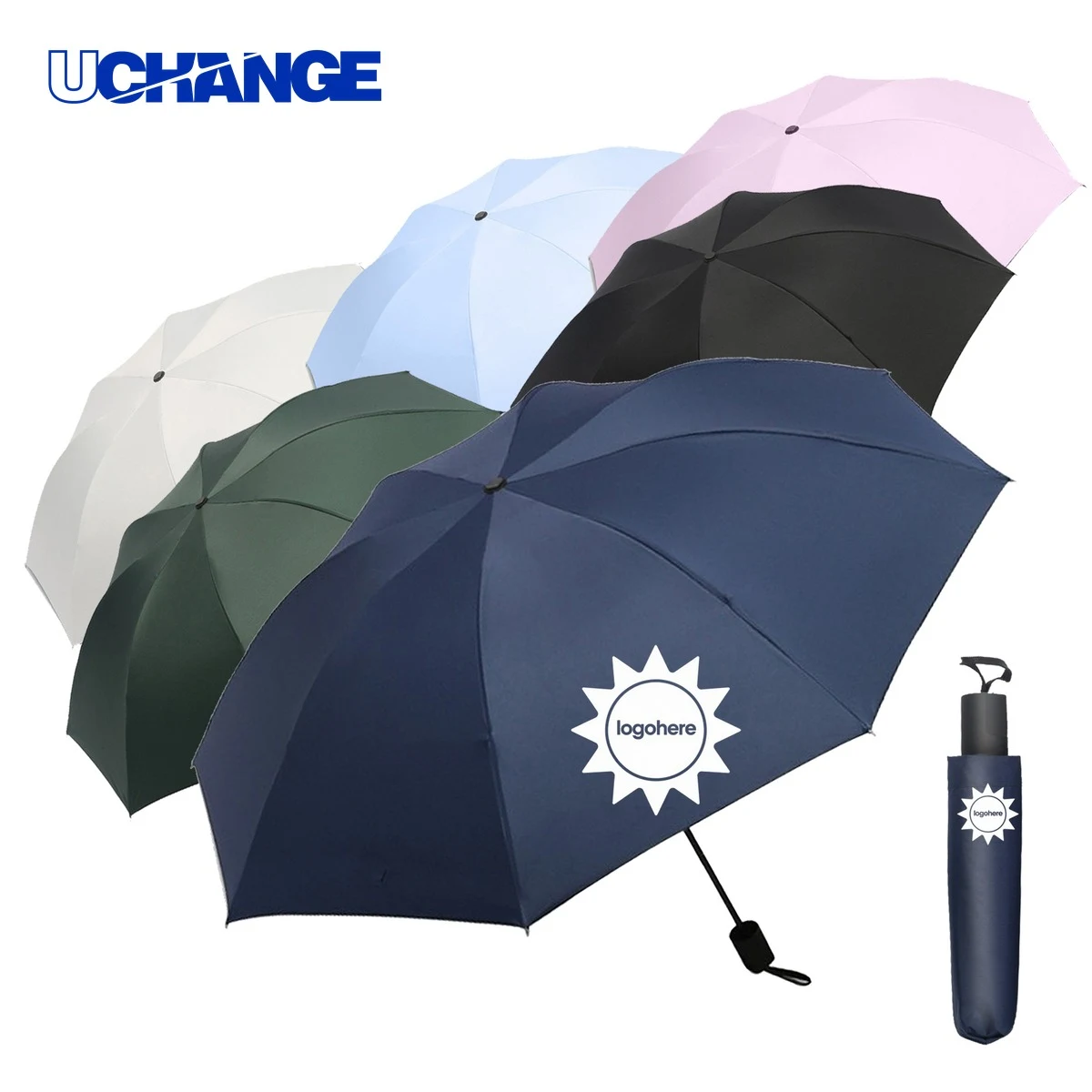 Custom Logo Reverse Umbrella 1