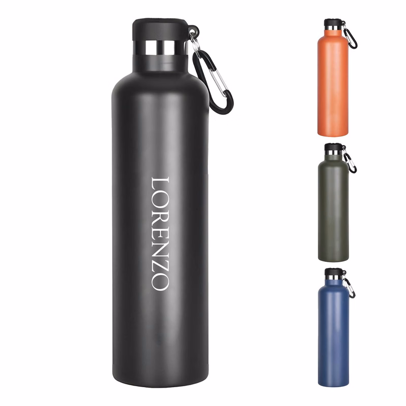 25oz stainless steel sports water bottle