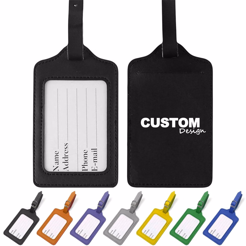 Leather Travel Luggage Tags