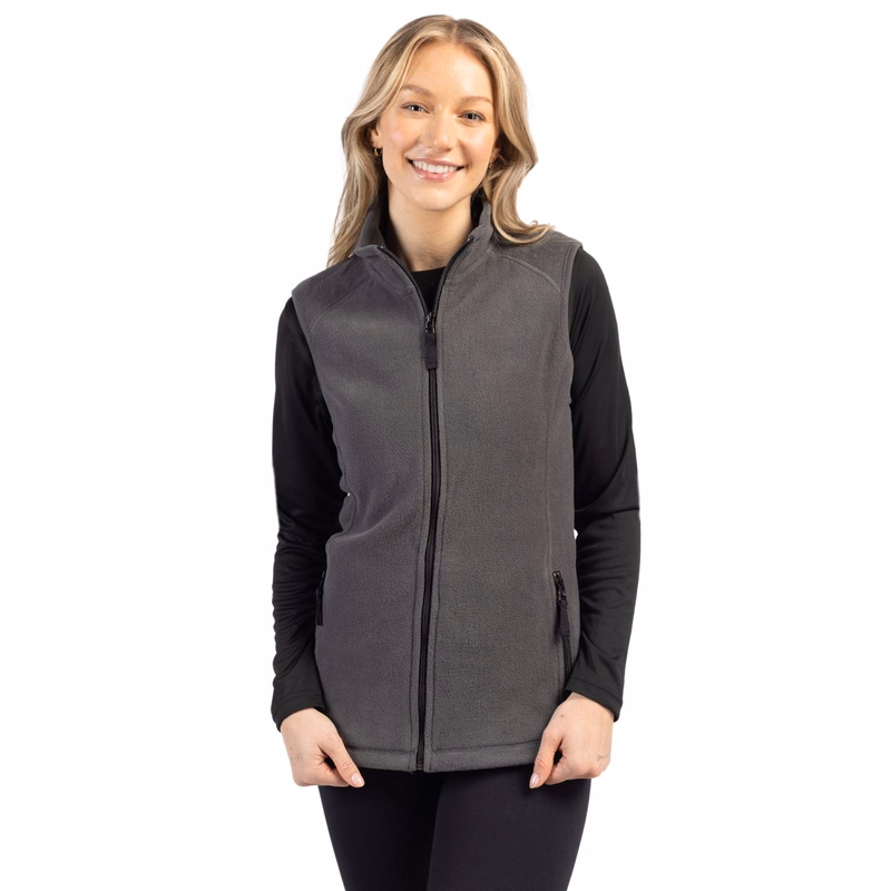 Clique Summit Performance Fleece Womens Full Zip Vest