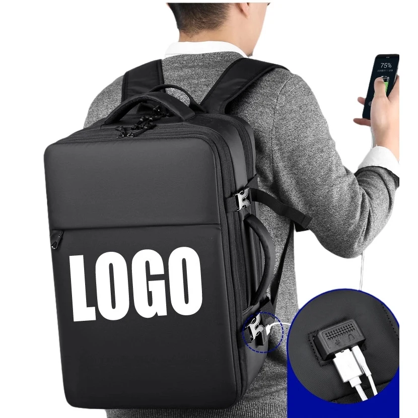 Customized Expansion Film Laptop Bags with USB 1