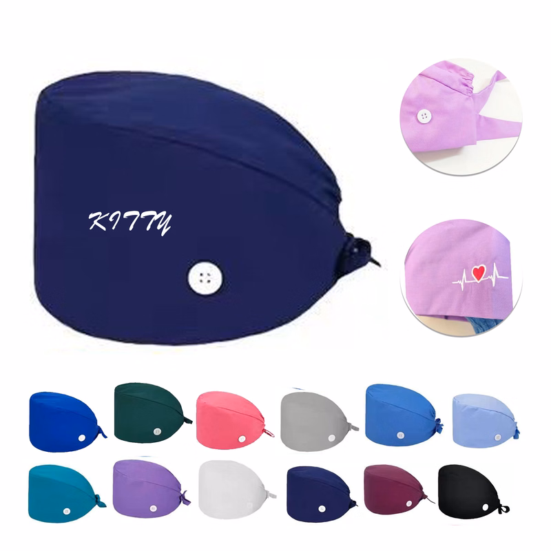 Solid color Medical Work Hat