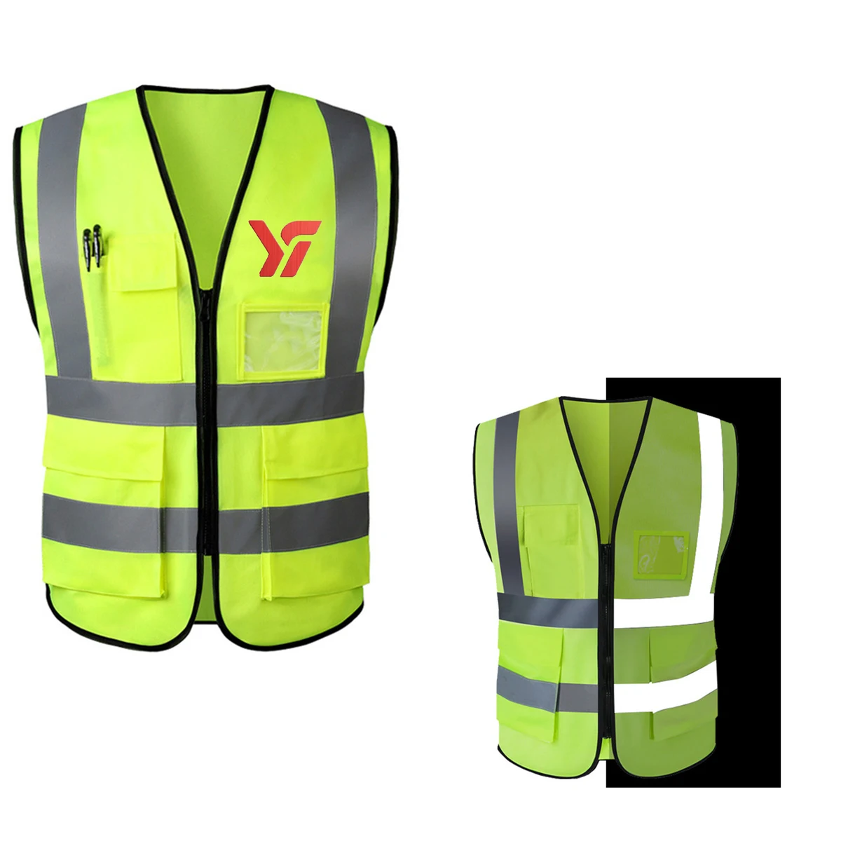 High Visibility Safety Reflective Vest MOQ 50 1