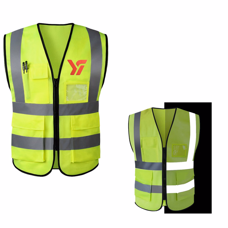 High Visibility Safety Reflective Vest MOQ 50