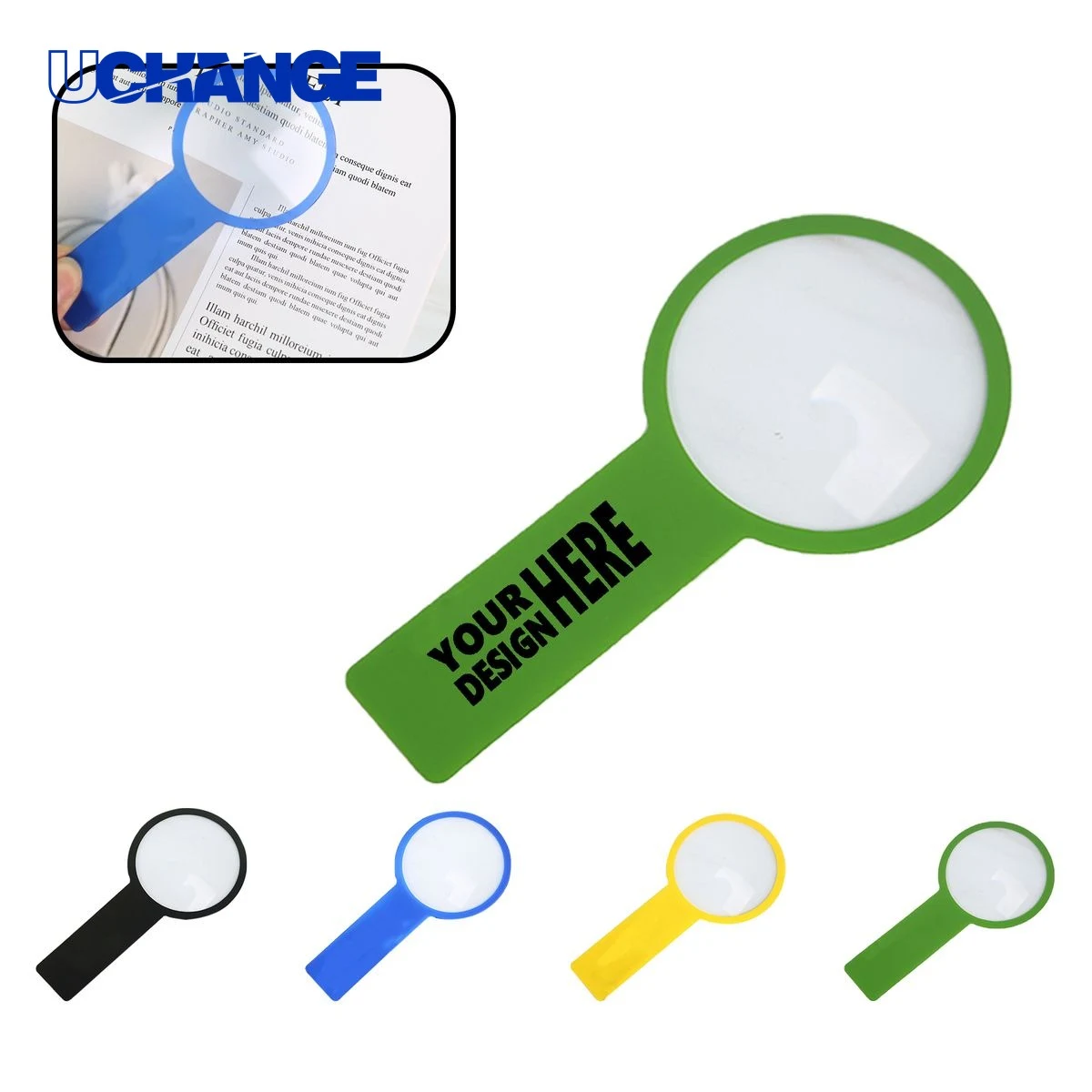 PVC Magnifying Bookmark 1