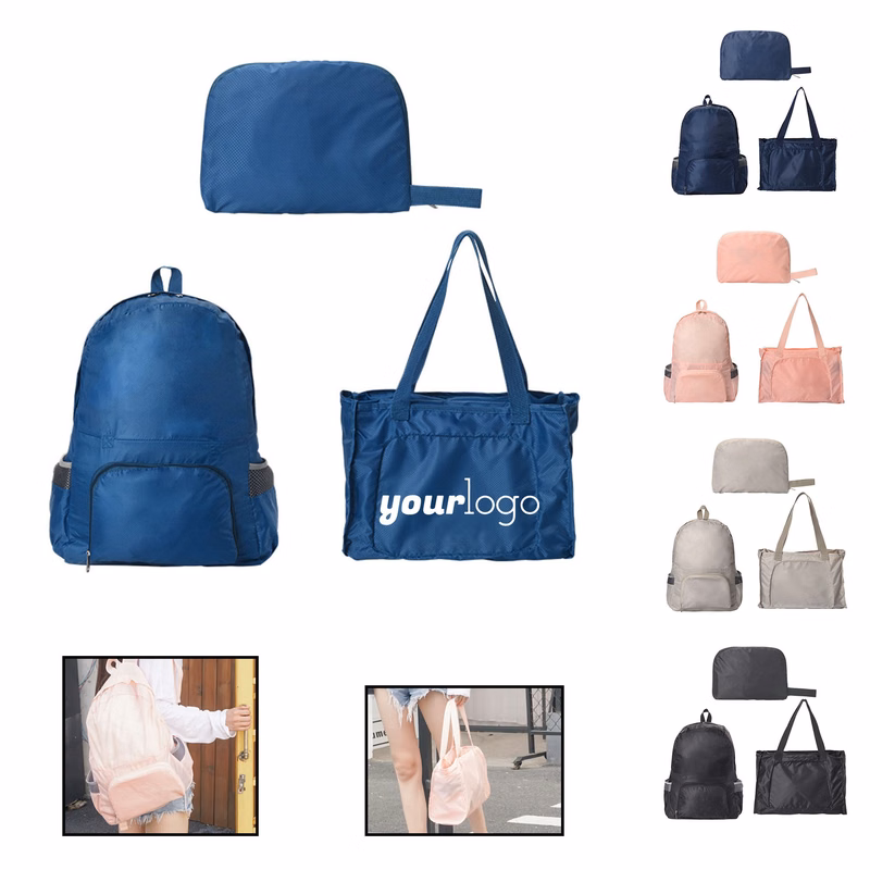 Two-Purpose Foldable Travel Backpack