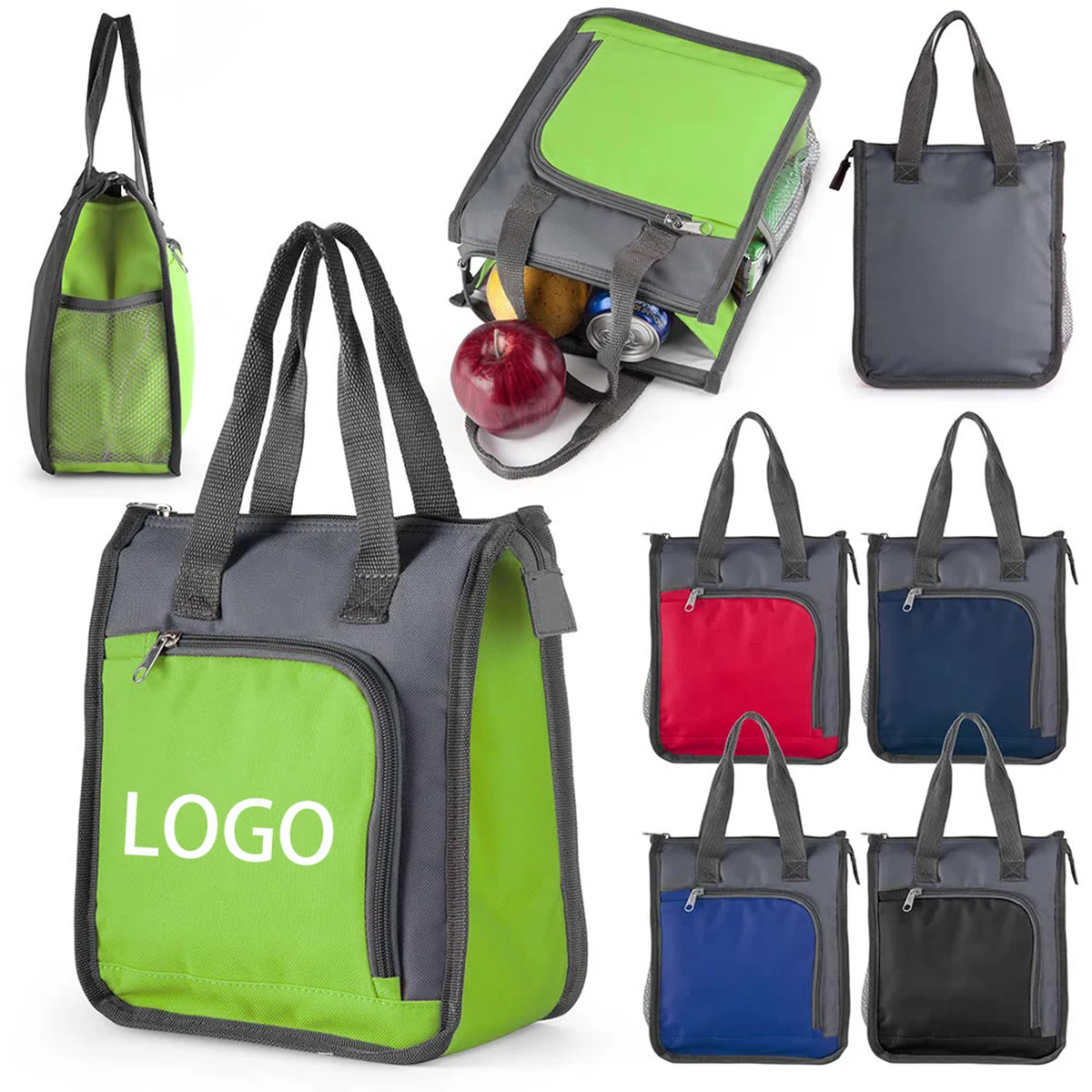 Oxford Insulated Cooler Lunch Tote 1