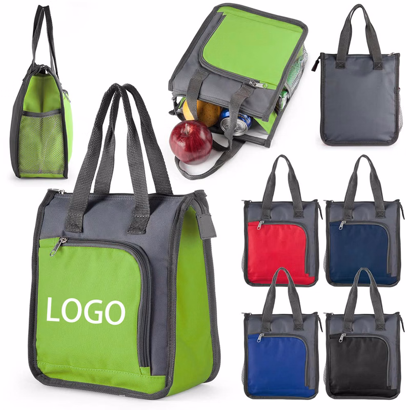 Oxford Insulated Cooler Lunch Tote