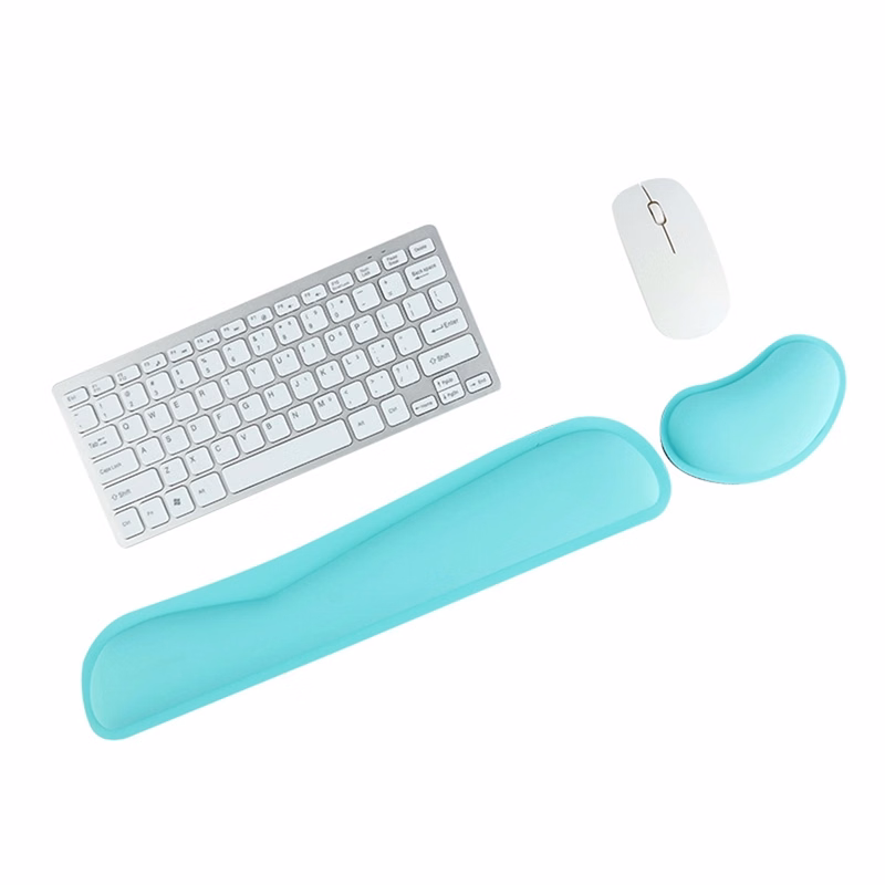 Memory Foam Wrist Rest Support and Mouse Pad