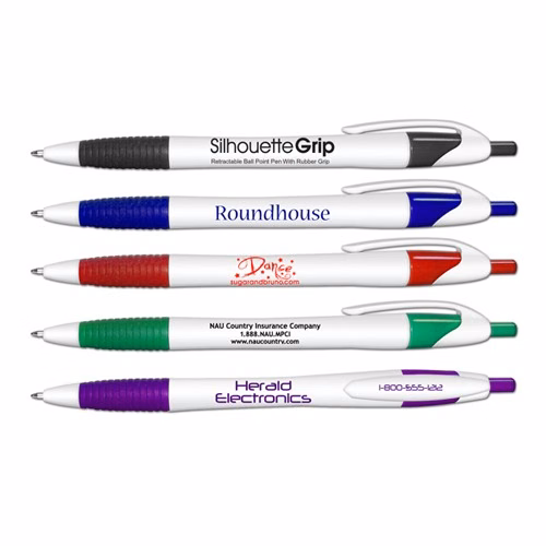 Silhouette Grip Retractable Ballpoint Pen