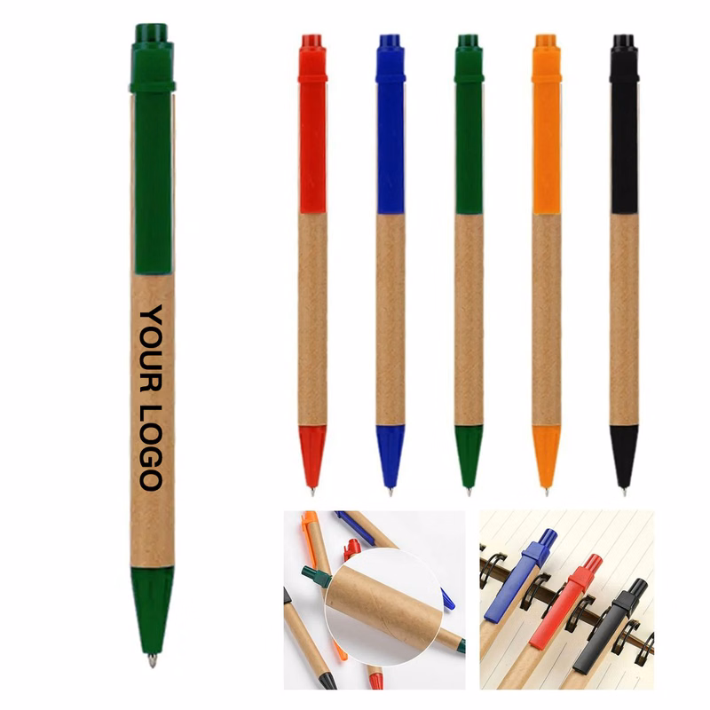 Lightweight Bamboo Ballpoint Pen for Office Use