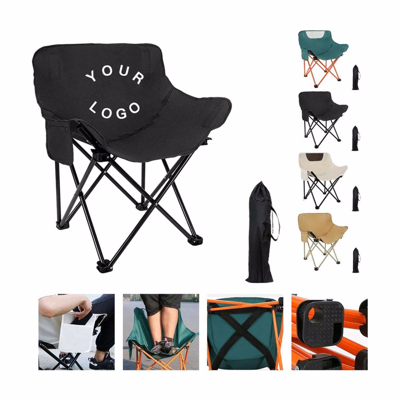 Durable Oxford Fabric Moon Chair with Storage Bag