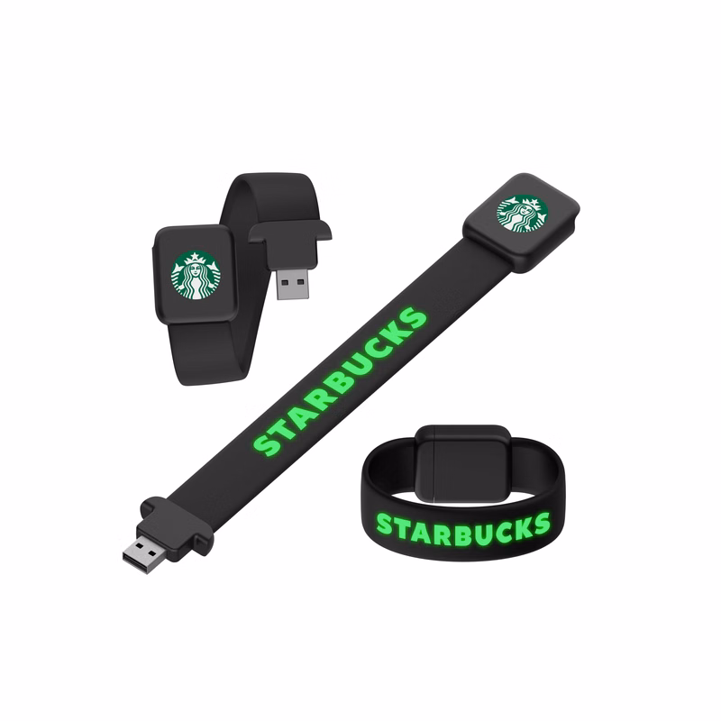 Wearable USB Drive with LED Light