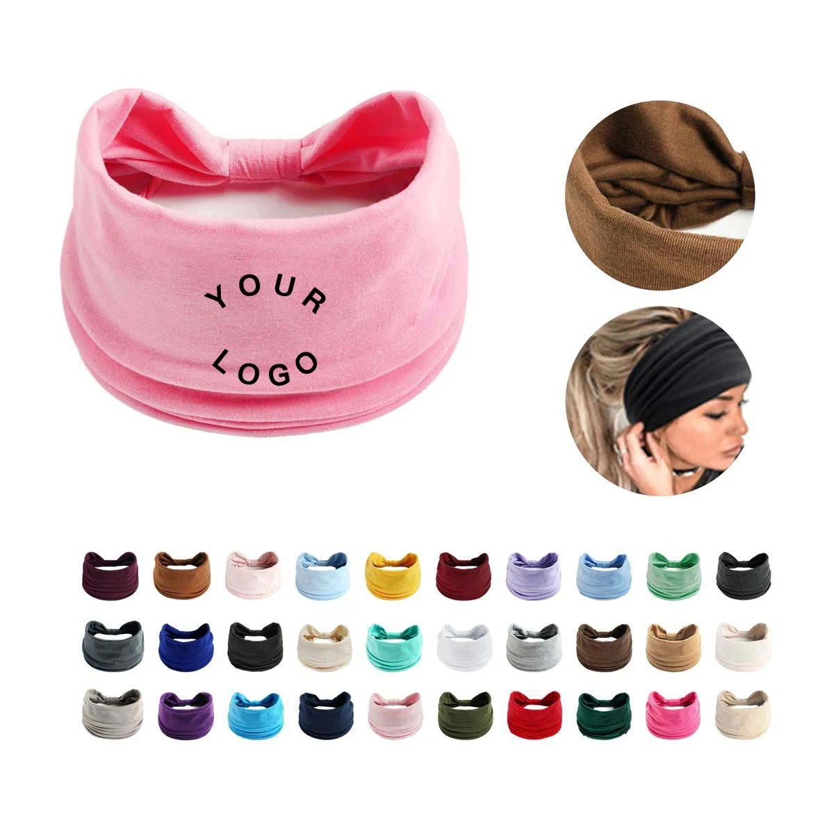 Athletic Hairband Moisture Wicking Breathable 1
