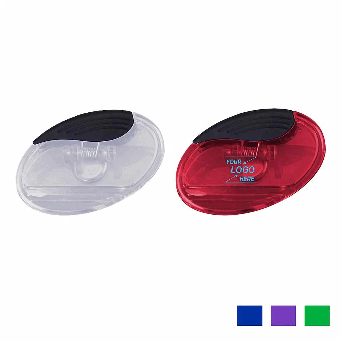 Oval Magnetic Plastic Clip 1
